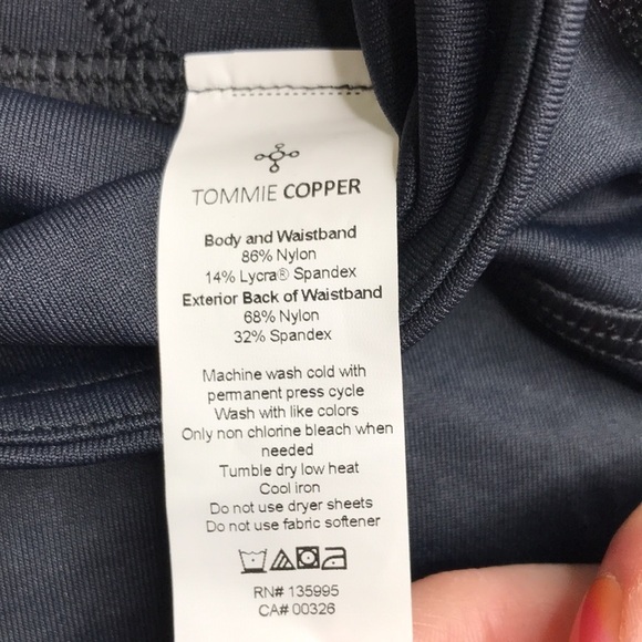 Tommie Copper Back Support Leggings Black & Performance Polo XL New - Picture 9 of 10